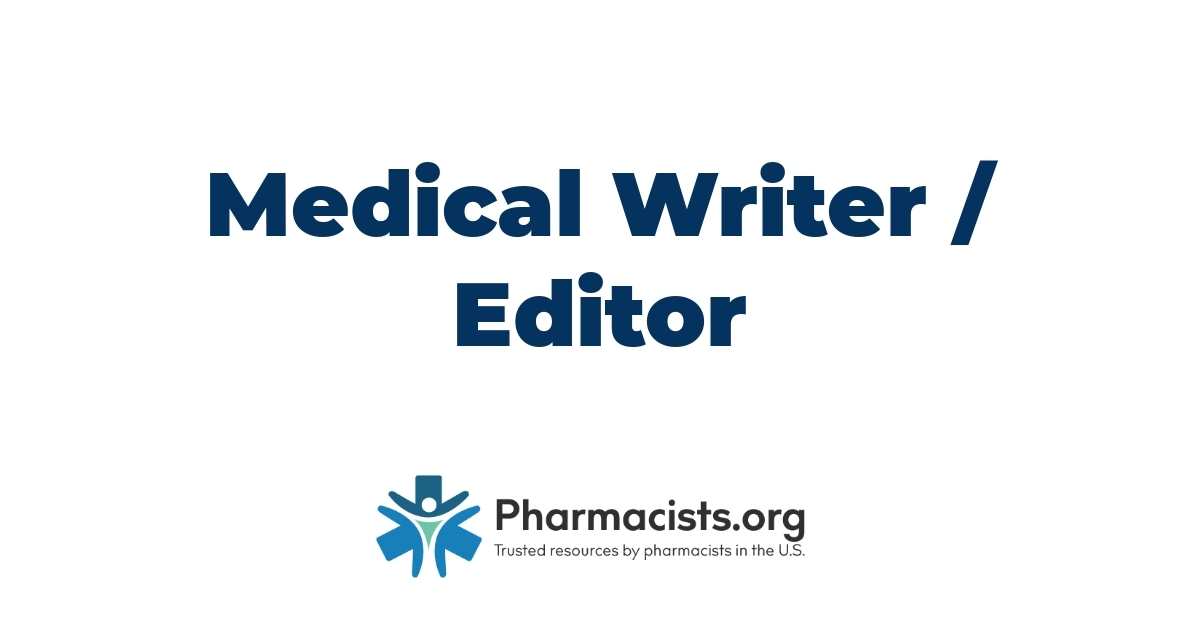 Medical Writer / Editor
