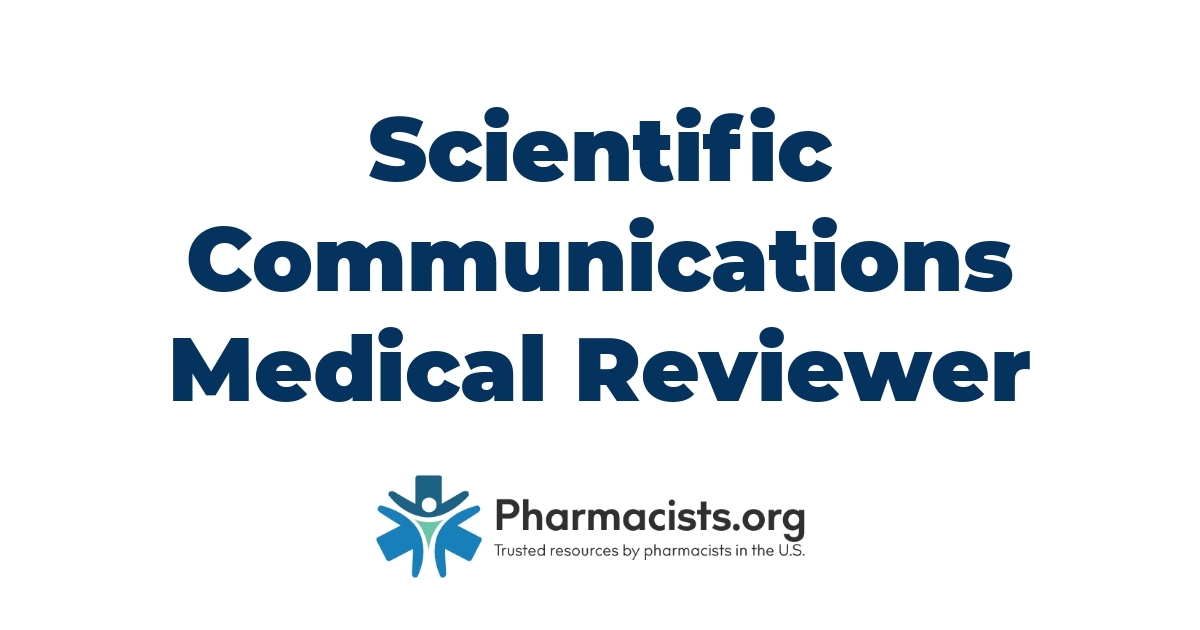 Scientific Communications Medical Reviewer