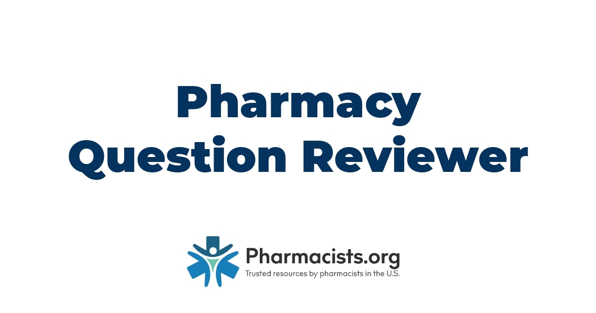 Pharmacy Question Reviewer