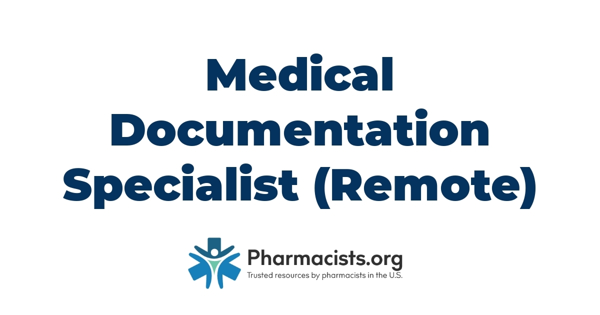 Medical Documentation Specialist (Remote)