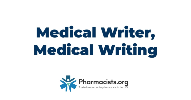 Medical Writer, Medical Writing